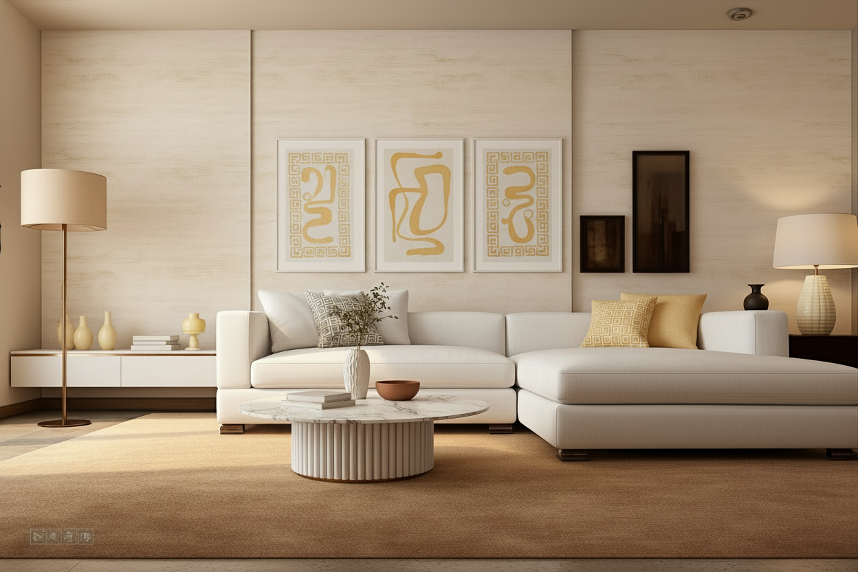 Premium travertine texture from Akropolli collection sample 2